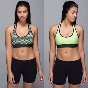 Reversible lululemon ebb and flow sports bra